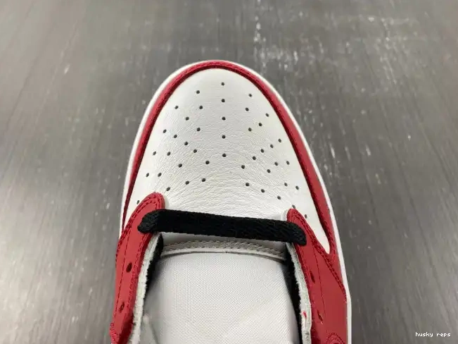 Cheap Husky Jordan 705329-600 Retro Low 1 Chicago Air 0509